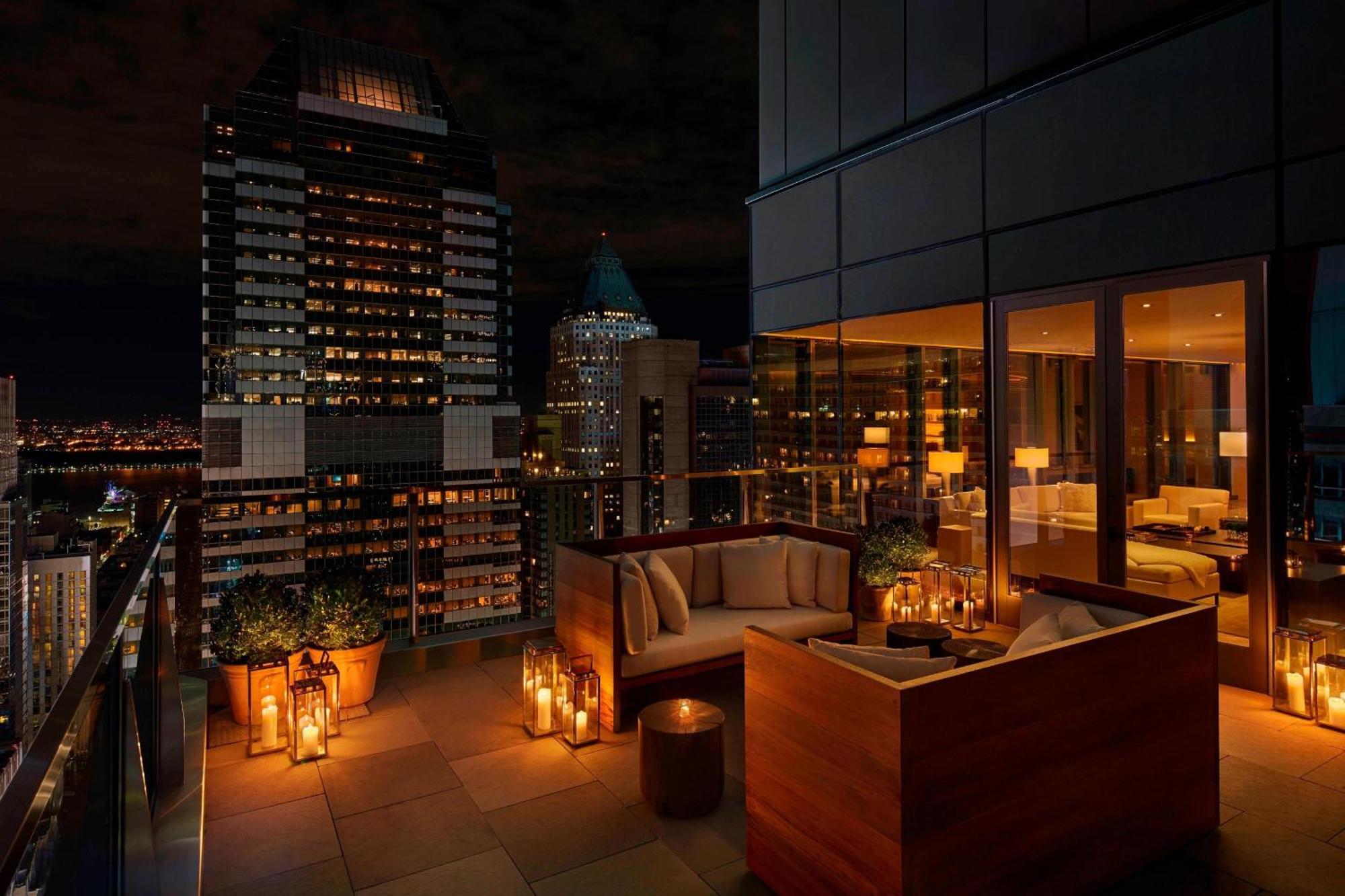 The Times Square Edition Нью-Йорк Екстер'єр фото The Terrace at the Four Seasons Hotel