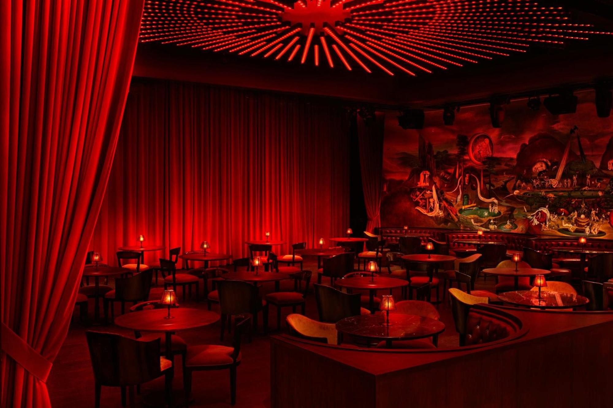 The Times Square Edition Нью-Йорк Екстер'єр фото The interior of the nightclub