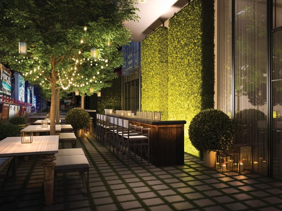 The Times Square Edition Нью-Йорк Екстер'єр фото The Garden at Public